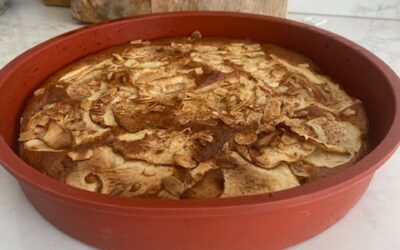 Appel-kwarkcake